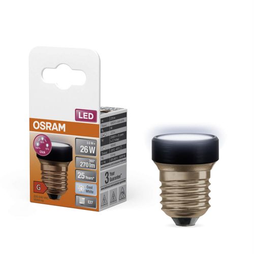 Лампа LED OSRAM FLAT 26 step 3 DIM 3,5W 4000K FR E27