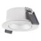 LED світильник LEDVANCE вбудований димування SP AIR ADJP 4W 3000К DIM IP23 Білий