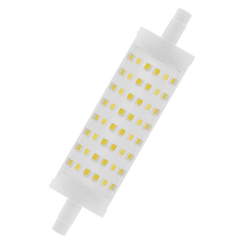 Лампа LED OSRAM на заміну лінійних галогенових PLINE118 15W 2700K 230V R7S