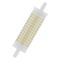 Лампа LED OSRAM на заміну лінійних галогеновихP LINE118 150 18,2W 2700K 230V R7S