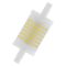 Лампа LED OSRAM замість лінійних галогеновихP LINE 78 100D 12W 2700K 230V R7S