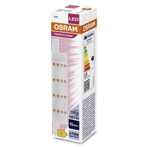 Лампа LED OSRAM на заміну лінійних галогеновихP LINE118 100 13W 2700K 230V R7S