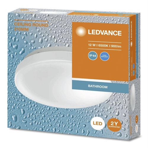 LED світильник LEDVANCE CEILING ROUND 210 12W 6500K IP44 