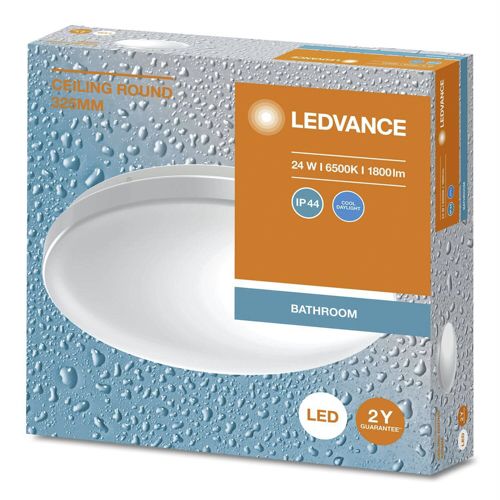 LED світильник LEDVANCE CEILING ROUND 325 24W 6500K IP44 