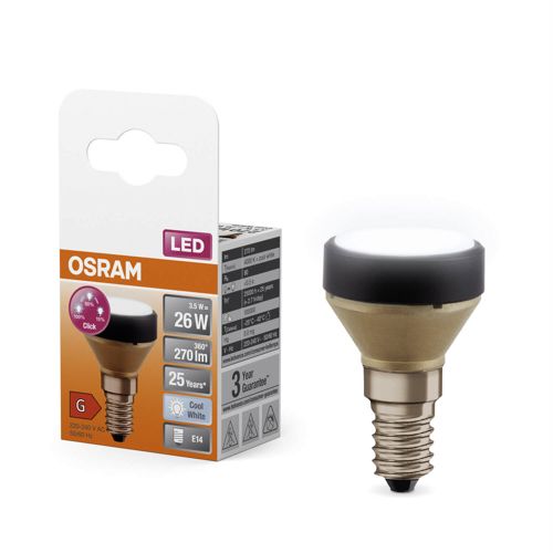Лампа LED OSRAM FLAT 26 step 3 DIM 3,5W 4000K FR E14