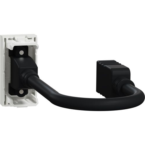 Розетка HDMI Schneider Electric біла Unica New
