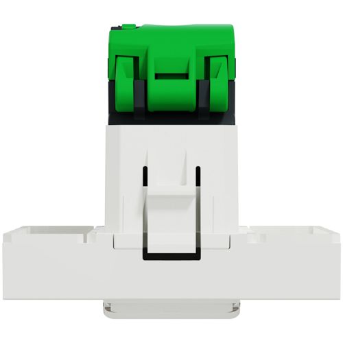 Розетка комп'ютерна RJ45 кат.5 STP двомодульна Schneider Electric біла Unica New