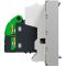 Розетка комп'ютерна RJ45 кат.5 UTP двомодульна Schneider Electric алюміній Unica New