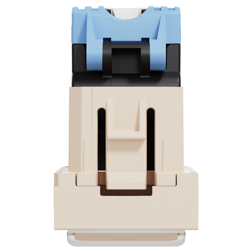 Розетка компьютерная RJ45 кат.5 UTP одномодульная Schneider Electric бежевая Unica New