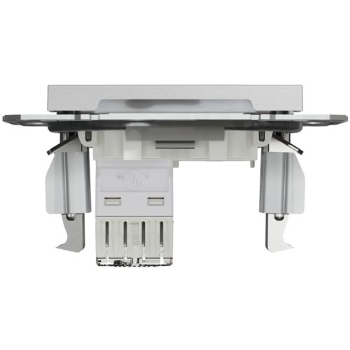 Розетка комп'ютерна (RJ45) кат.5e UTP Schneider Electric алюміній Asfora