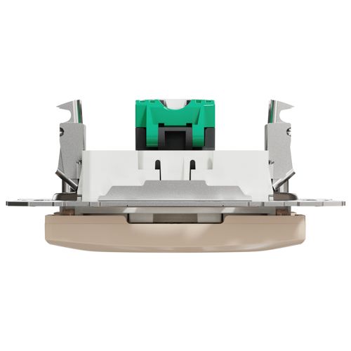 Розетка комп'ютерна RJ45 кат.5e UTP Schneider Electric бежева Sedna Design