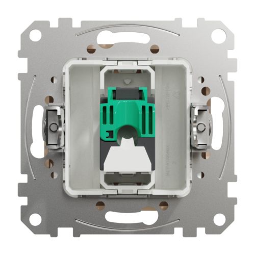 Розетка комп'ютерна RJ45 кат.5e UTP Schneider Electric бежева Sedna Design