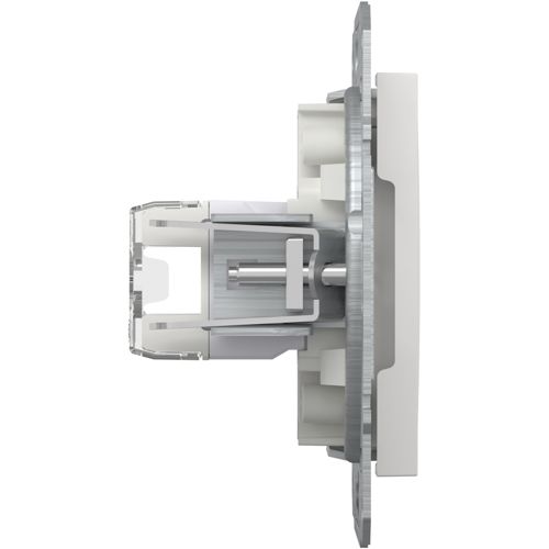 Розетка комп'ютерна (RJ45) кат.5e UTP Schneider Electric біла Asfora (без рамки)