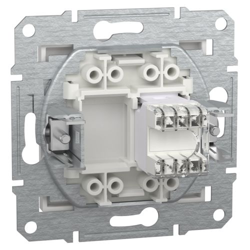 Розетка комп'ютерна (RJ45) кат.5e UTP Schneider Electric біла Asfora (без рамки)