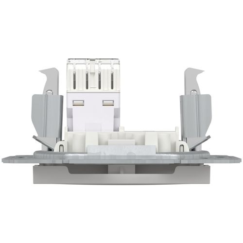 Розетка комп'ютерна (RJ45) кат.5e UTP Schneider Electric біла Asfora (без рамки)