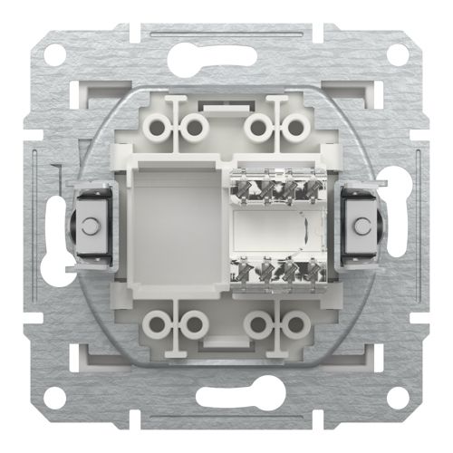 Розетка комп'ютерна (RJ45) кат.5e UTP Schneider Electric біла Asfora (без рамки)
