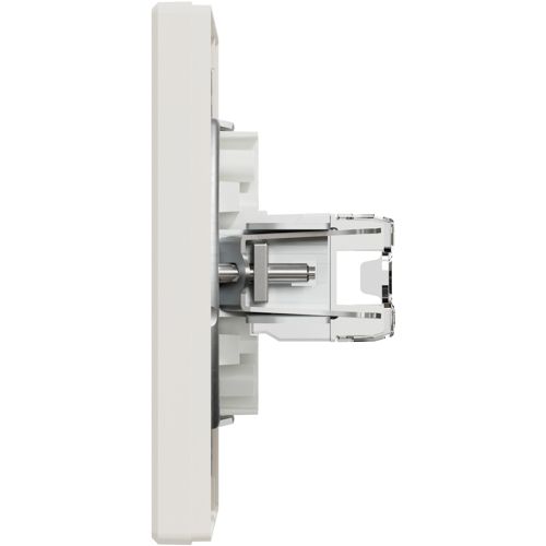 Розетка комп'ютерна (RJ45) кат.5e UTP Schneider Electric кремова Asfora