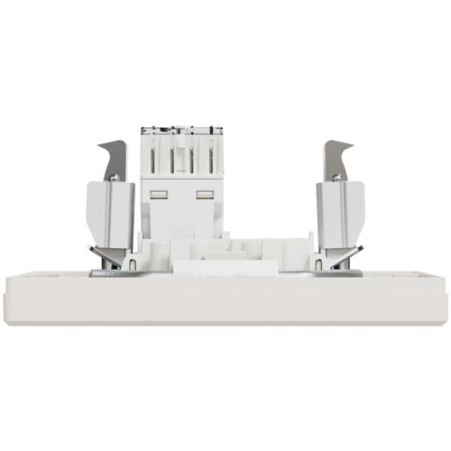 Розетка комп'ютерна (RJ45) кат.5e UTP Schneider Electric кремова Asfora