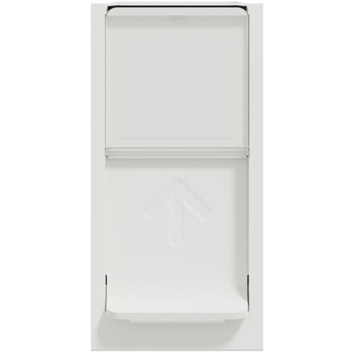 Розетка комп’ютерна RJ45 кат.6 STP одинарна Schneider Electric біла Unica New