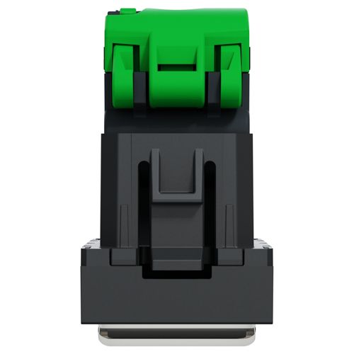 Розетка комп'ютерна RJ45 кат.6 STP одномодульна Schneider Electric антрацит Unica New