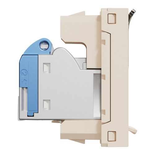 Розетка комп’ютерна RJ45 кат.6 STP Schneider Electric бежева Unica New