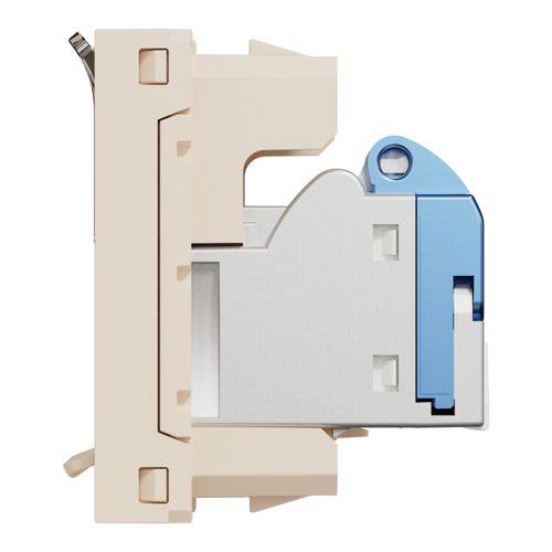 Розетка комп’ютерна RJ45 кат.6 STP Schneider Electric бежева Unica New
