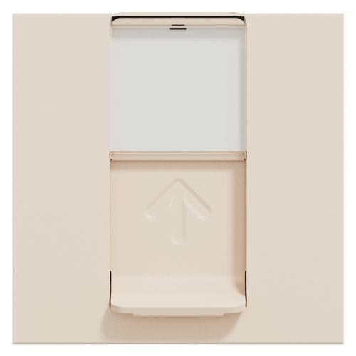 Розетка комп’ютерна RJ45 кат.6 UTP подвійна Schneider Electric бежева Unica New
