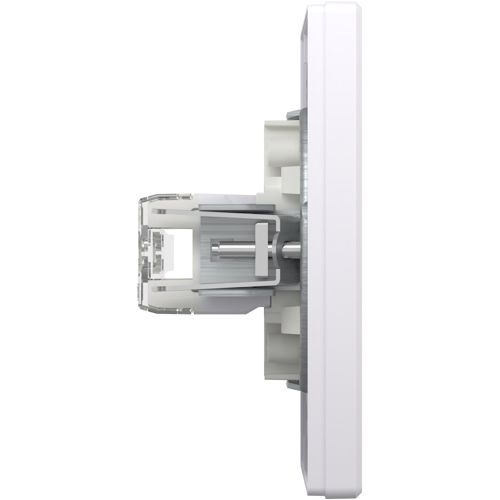 Розетка комп'ютерна (RJ45) кат.6 UTP подвійна Schneider Electric біла Asfora
