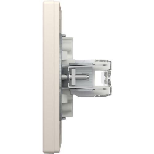 Розетка комп'ютерна (RJ45) кат.6 UTP подвійна Schneider Electric кремова Asfora