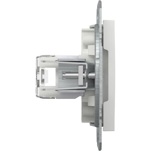 Розетка комп’ютерна RJ45 кат.6 UTP Schneider Electric біла Asfora (без рамки)
