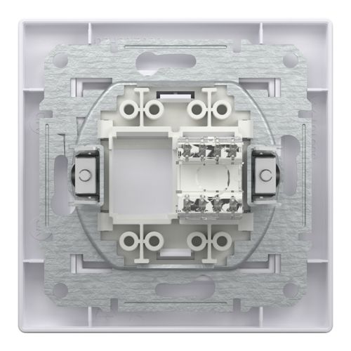 Розетка комп'ютерна (RJ45) кат.6 UTP Schneider Electric біла Asfora