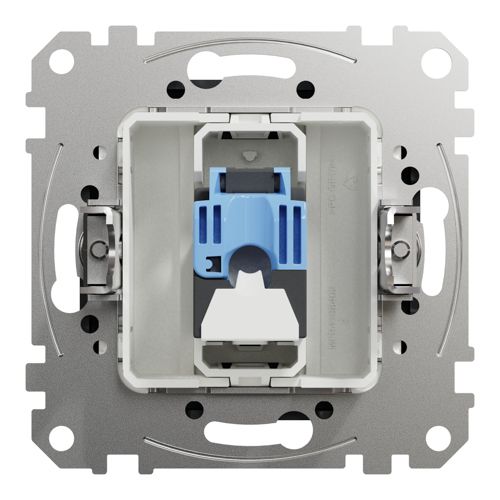 Розетка комп’ютерна RJ45 кат.6 UTP Schneider Electric чорна Sedna Design