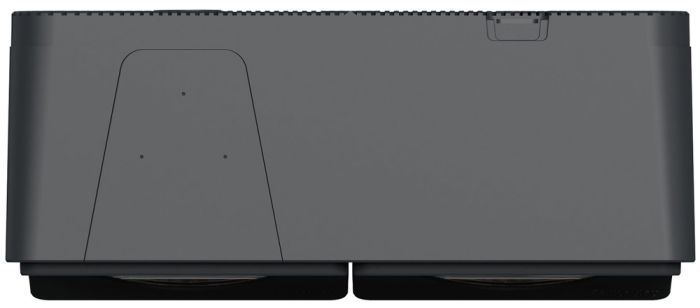 Розетка подвійна з заземленням і шторками IP55 Schneider Electric чорна Mureva Styl
