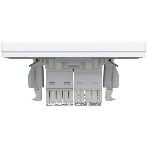 Розетка телефонна (RJ11) + комп'ютерна (RJ45) кат.5e UTP Schneider Electric біла Asfora