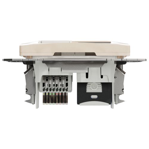 Розетка телефонна RJ11 + комп’ютерна RJ45 кат.6 Schneider Electric бежева Sedna Design & Elements