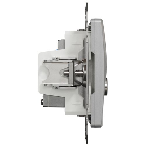 Розетка TV + RJ45 кат.6 UTP Schneider Electric алюміній Sedna Design
