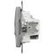 Розетка TV + RJ45 кат.6 UTP Schneider Electric алюміній Sedna Design