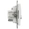 Розетка TV + RJ45 кат.6 UTP Schneider Electric біла Sedna Design