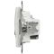 Розетка TV + RJ45 кат.6 UTP Schneider Electric біла Sedna Design