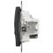 Розетка TV + RJ45 кат.6 UTP Schneider Electric чорна Sedna Design