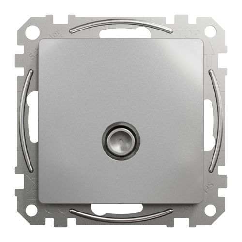 Розетка TV кінцева 4 dB Schneider Electric алюміній Sedna Design