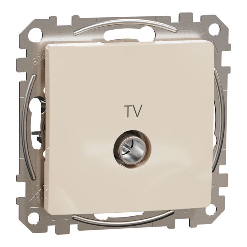 Розетка TV кінцева 4 dB Schneider Electric бежева Sedna Design