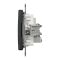 Розетка TV кінцева 4 dB Schneider Electric чорна Sedna Design