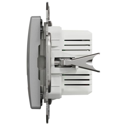 Розетка USB подвійна A+C 2.4A Schneider Electric алюміній Sedna Design