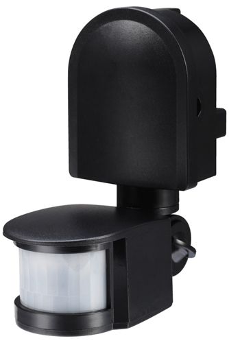 Датчик руху E.NEXT e.sensor.pir.10F.black 180° IP44 чорний