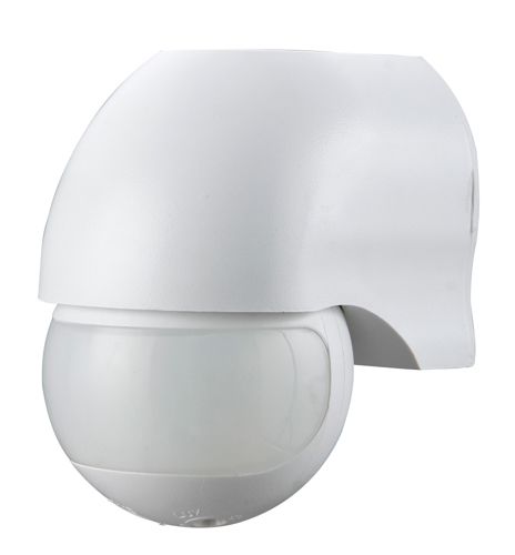 Датчик руху E.NEXT e.sensor.pir.12.white 180° IP44 білий