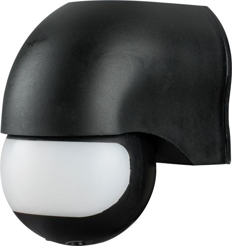 Датчик руху E.NEXT e.sensor.pir.12.black 180° IP44 чорний