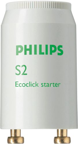 Стартер PHILIPS S2 4-22W SER білий EUR/12x25CT