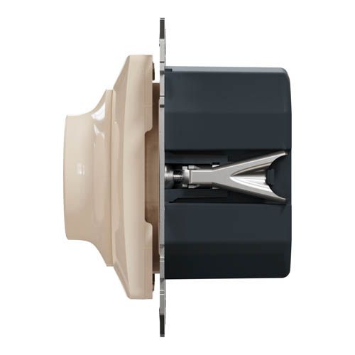Світлорегулятор LED поворотний Schneider Electric RC 3-370Вт Sedna Design & Elements бежевий без рамки