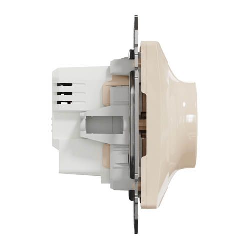 Світлорегулятор LED поворотний Schneider Electric RC/RL 5-200Вт Sedna Design бежевий без рамки
